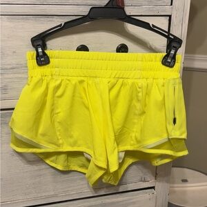 Bright Yellow Women's Shorts